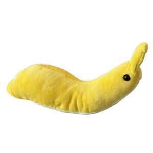 Impact Photographics Yellow Plush Banana Slug Toy